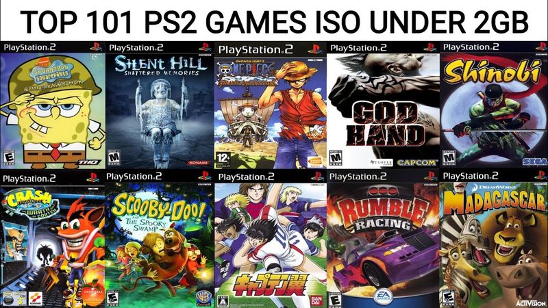Top 101 Game PS2 Terbaik ISO Di Bawah 2GB | Game PS2 Terbaik | Emulator PS2 Android