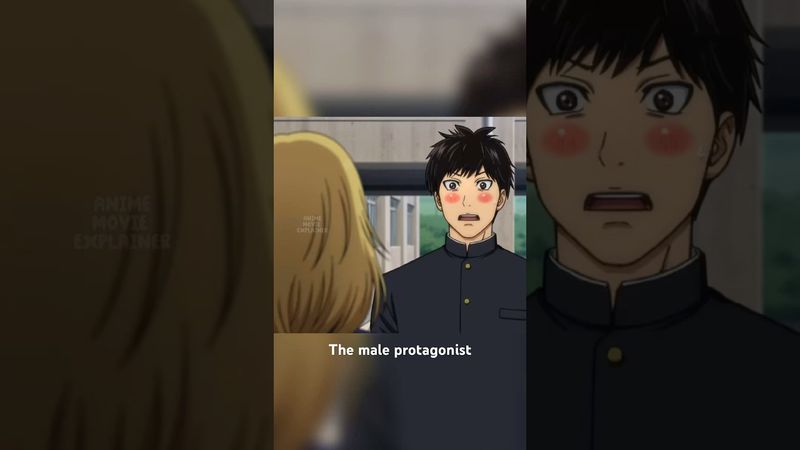 Почему девушка призналась… а через секунду отвергла его?😳 #аниме #шорты