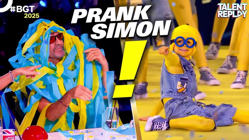 Lil M Pulls Off the Ultimate Prank on Simon Cowell! | BGT 2025 Semi-Final