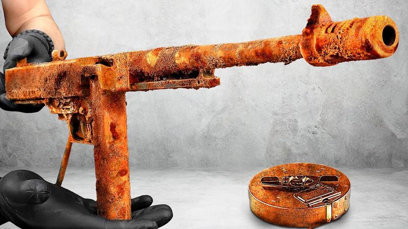 Томпсон 1928 | Реставрация старого пистолета-пулемета