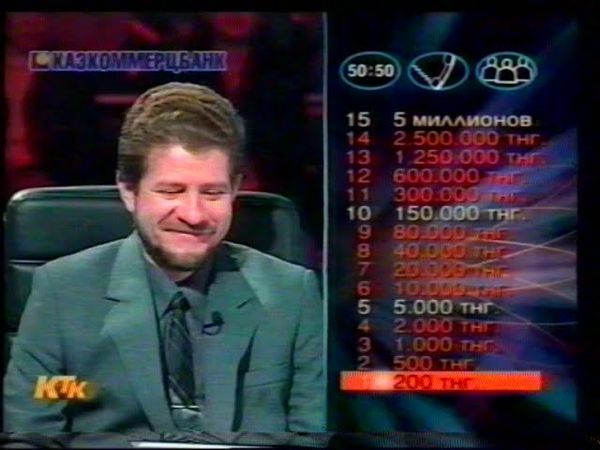 шоу-игра "Кто возьмет миллион".