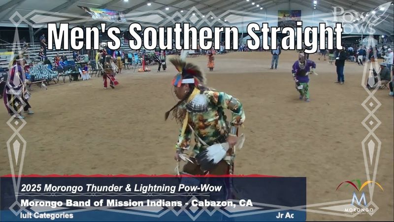 Jr Men's Southern Straight - 2025 Morongo Pow Wow - Powwows.com