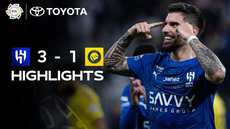 Al Hilal WIN the Capital Derby in style, Ronaldo gets 959th goal ⚽ | Powered by Toyota