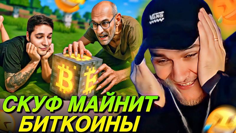EASTERCAKE СМОТРИТ: Внушил 56-летнему танкисту, что он добывает реальный биткоин в Майнкрафте