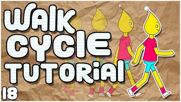 WALK CYCLE TUTORIAL | 2D Animation | TBH