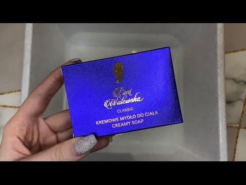 ASMR 🐚☁️Pani Walewska Classical | АСМР 🐚☁️Мыление мыла Pani Walewska Классическое