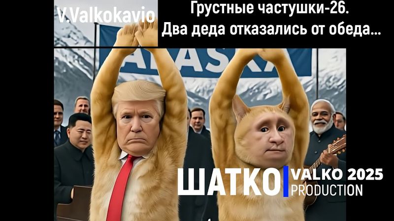 Грустные частушки-26. Итоги Аляски: Два деда отказались от обеда.  (слова V.Valkokavio )1 Ом. PCSV