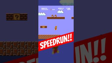 World 1-1 Lightning Boots Speedrun - No Commentary