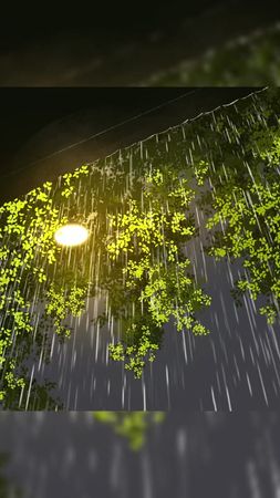 [The Rain Under the Eaves] Hey,look at this beautiful scenery.Let tho...