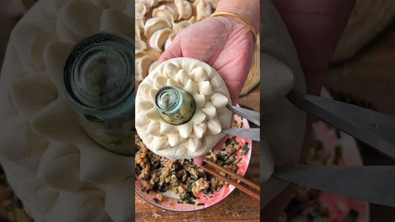 Beautiful street food making in Asia