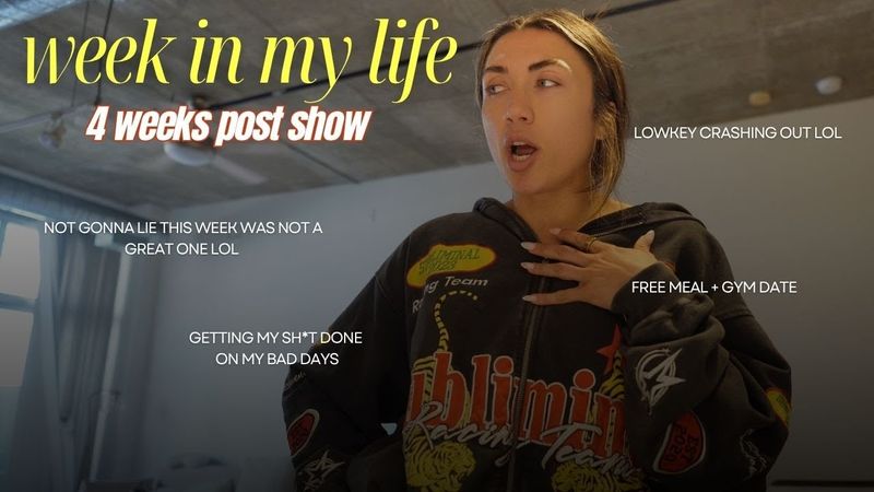 how to crash out while also getting your sh*t done: a vlog