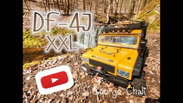 RC model scale 1/10 DF 4J  expedition ride in nature