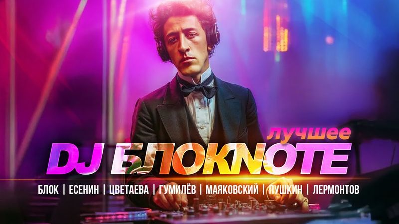 DJ БлокNote - Лучшее @DjBlokNote   Блок | Есенин | Цветаева | Гумилёв | Маяковский | Пушкин