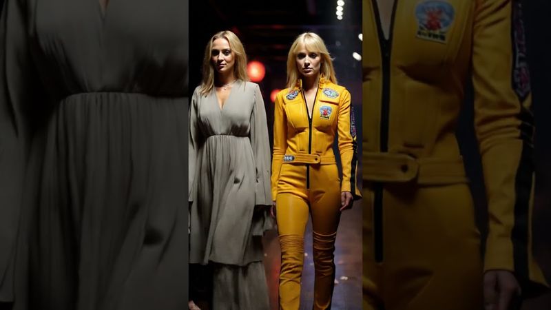 8 Action Heroines on the Runway | Iconic Evolution from 1970s–2000s 🔥