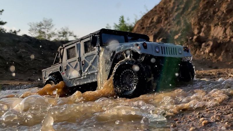 HG P408 HUMVEE | Mil-Spec HUMMER St. | Off-road Driving 4X4 RC Car No.3