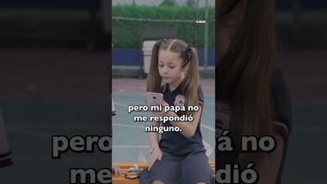 Azul es ignorada por su padre al no querer responderle #AMar #Uninovelas