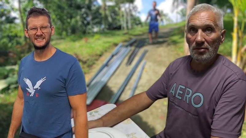 Мумай уехала | Потеряли материал по дороге | Делаем экраны от дождя | Почему у нас ничего не растет