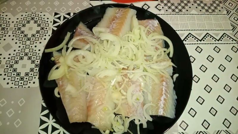 МИНТАЙ В МИКРОВОЛНОВКЕ