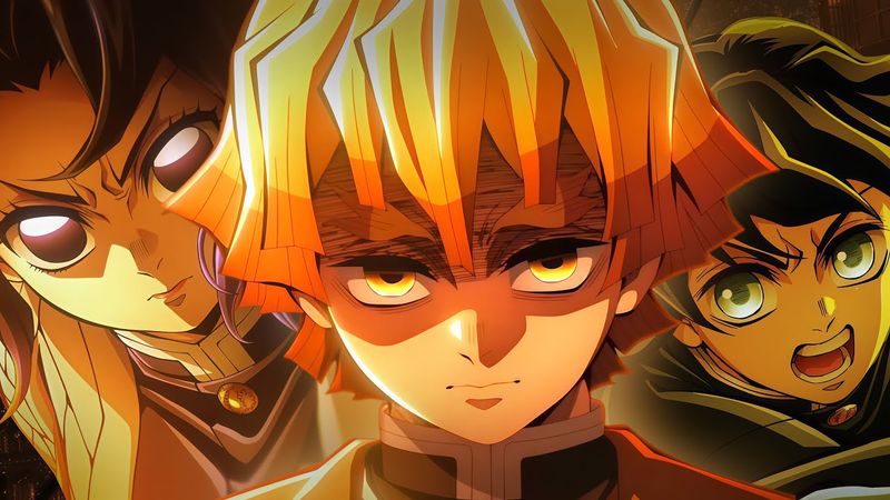 Demon Slayer Infinity Castle Movie  Trailer Twixtor / 4k 60 fps