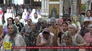 Божественная литургия в кафедральном соборе Успения Божией Матери города Ташкента