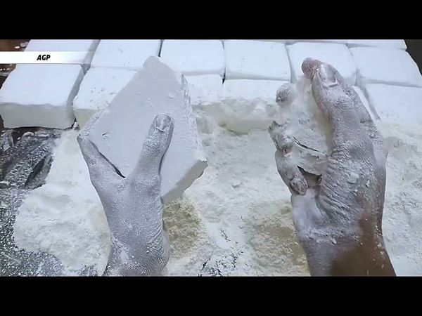 Super Duper satisfying 10000% satisfaction 65 buttery soft plain blocks/Asmr gymchalk Pakistan/