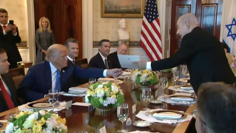 Netanyahu tells Trump he has nominated him for Nobel Peace Prize | AFP