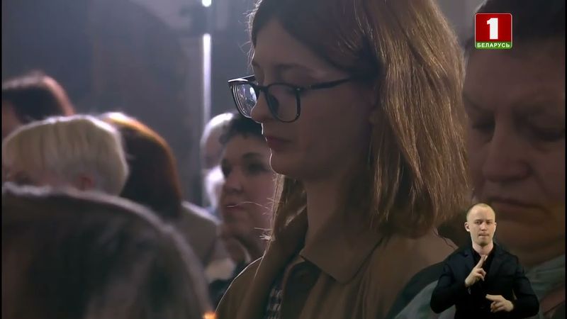 Праздничное Богослужение на Воскресение Христово (Католическое)  (Беларусь 1, 20.04.2025)