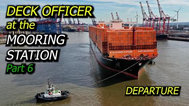 Deck Officer at the mooring station. Part 6 - Departure.