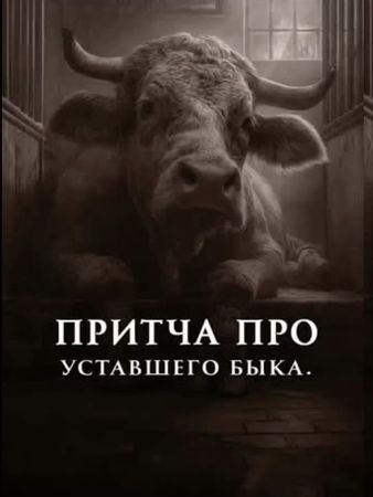 Притча про уставшего быка.  #fyp #рекомендации #притча #стр #уважение 