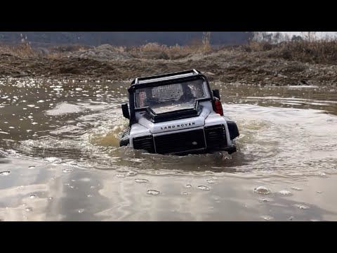 Traxxas TRX4 LAND ROVER DEFENDER Off-road Driving 4X4 RC Car No.35