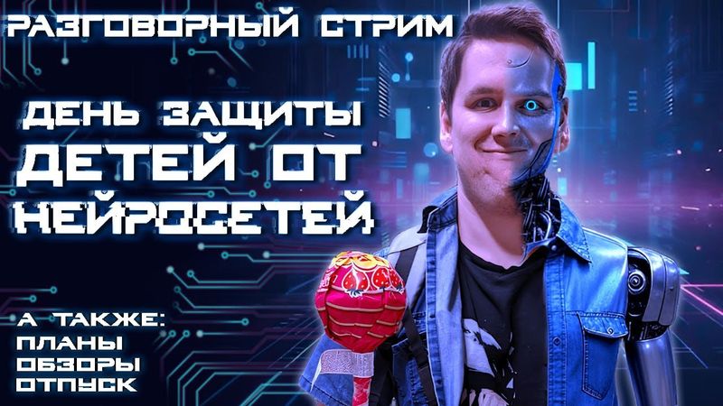 РАЗГОВОРНЫЙ "НЕЙРО" СТРИМ - День защиты детей от нейросетей