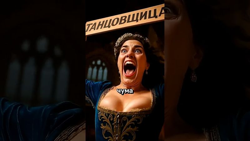 Первая Танцевальная Чума. #shorts #история
