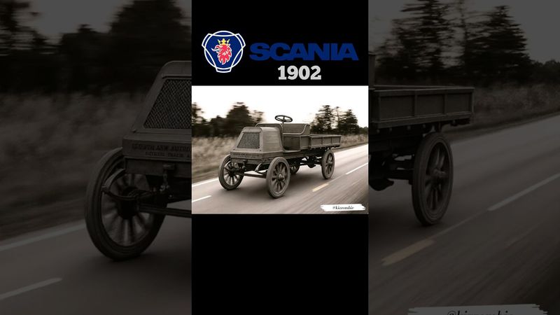 Scania Trucks Evolution (1902-2025)