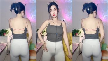 柒柒 后背摇 美臀欣赏 热舞 dance