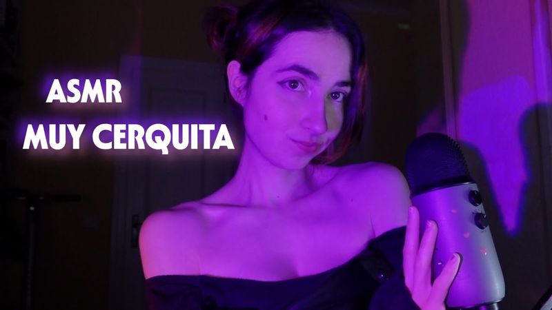 ASMR ♡💜¿Estoy DEMASIADO CERCA?✧˚ ⋆｡♡˚ ｡ﾟ•