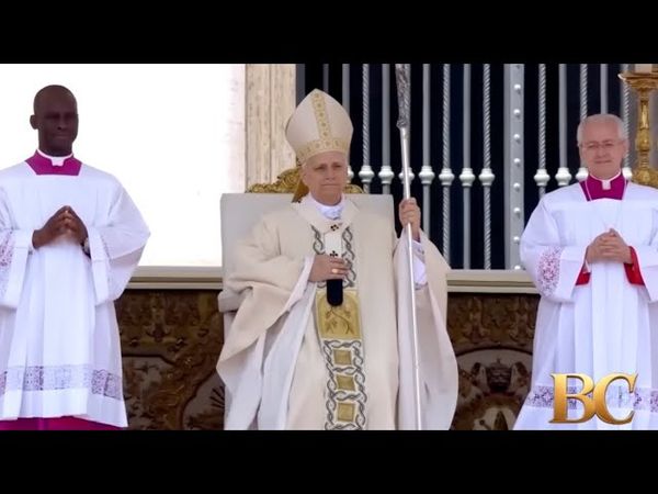 Pope Leo urges unity, condemns capitalism and war at inaugural Mass