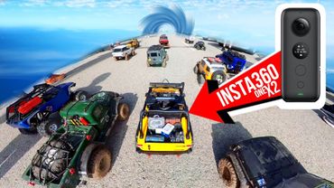 FPV RC CAR Jeep Wrangler in Street, 4x4 City