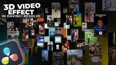 Make a 3D Floating Video Effect in DaVinci Resolve!