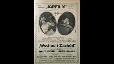 Molly Picon in "Ost und West" (1923) - low quality digitalization