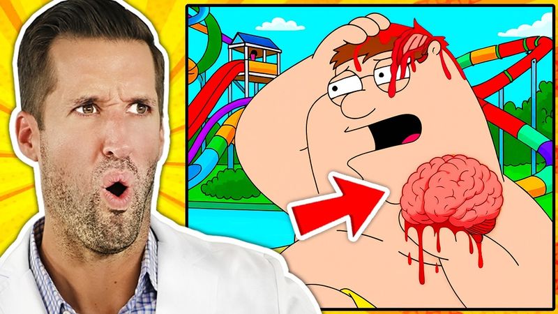 ВРАЧ смотрит короткие медицинские сцены из Гриффины (ЧАСТЬ 5)