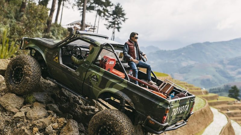 Rc Crawler Traxxas TRX4 TOYOTA HILUX Off-Road Extreme 4x4 Rc Car