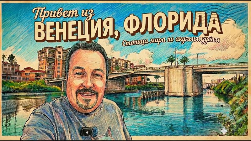 Венеция, где нет ни гондол, ни каналов. Обзор Venice, Florida. Город, пляж, недвижимость.