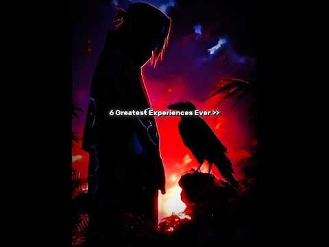 6 Greatest Experiences Ever..??🙌 #anime #motivation #quotes #lifelessons #shorts