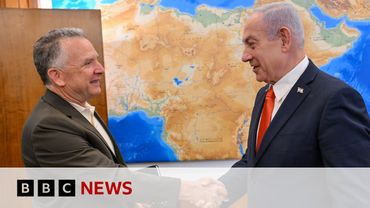 Donald Trump envoy meets Israel's Benjamin Netanyahu | BBC News