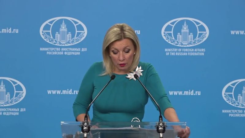 Брифинг М.Захаровой, Москва, 15 октября 2025 года
