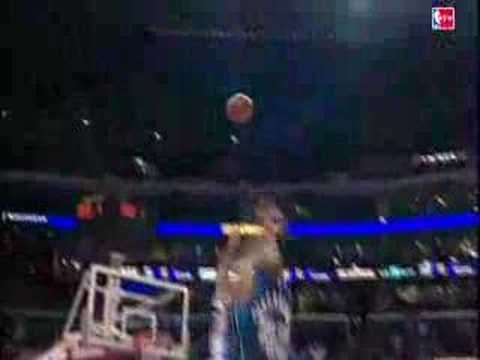 Jerry Stackhouse hits the three at the buzzer for the win!