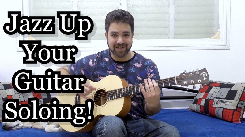 5 Tricks to Instantly "Jazz Up" Any Guitar Solo (+ Advanced Soloing Tips) -- Lesson Tutorial w/ TAB