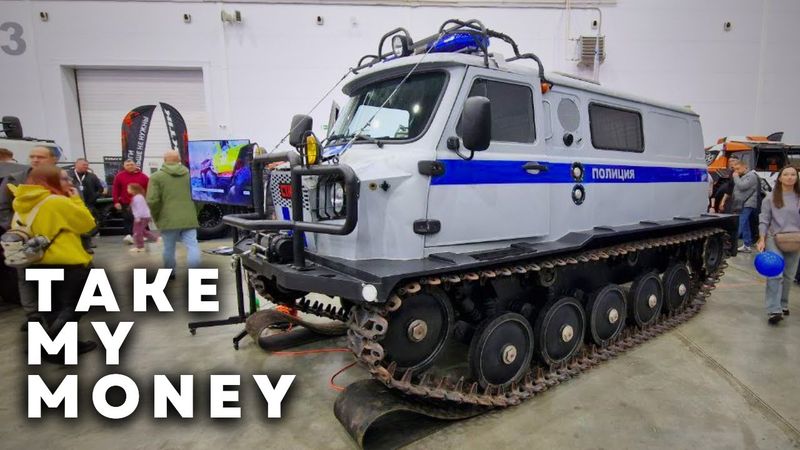 I Went to a Russian Outdoor & Travel Expo (In Winter)