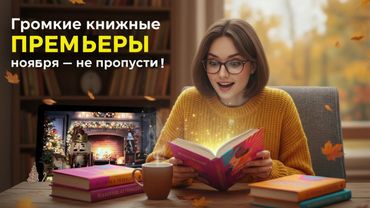Главные книжные новинки ноября 2025 — это надо читать! 🔥