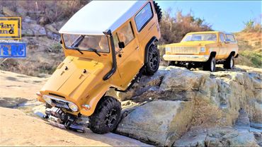RC Car RC4WD K5 Blazer & FJ40 Rock Crawling ASMR